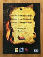 2003 The Legend of Zelda The Wind Waker Gamecube Print Ad/Poster Official Art