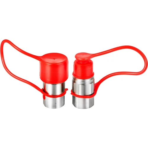 2Set 1/2" Skid Steer Bobcat Flat Face Hydraulic Quick Connect Coupler / Coupling - Bild 6 von 8
