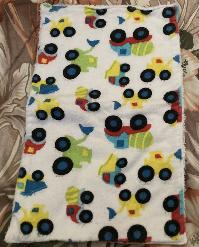 "Paños de eructo para bebé hechos a mano sin marca de aproximadamente 14"" x 8""" Foto 2 de 4