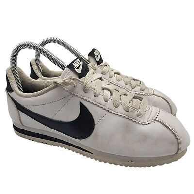 Nike Womens Classic Cortez 807471-101 White Running Shoes Sneakers