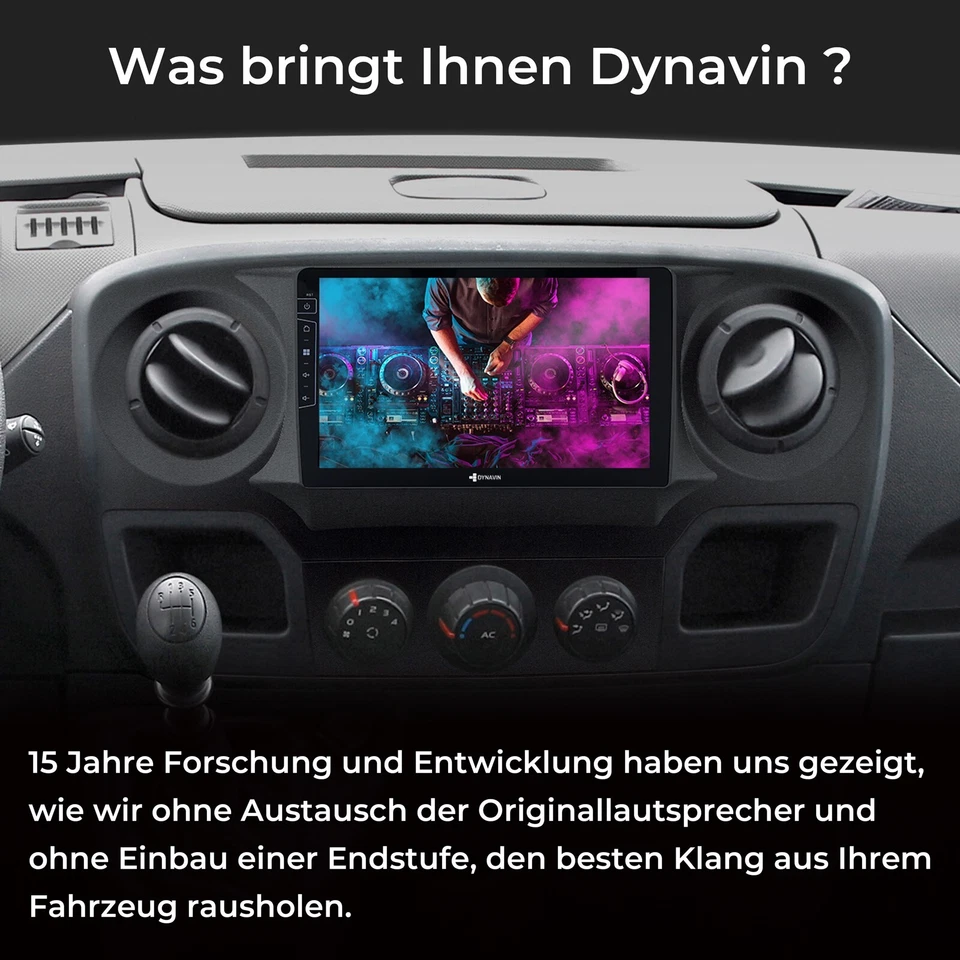 Android Radio Navi für Renault Master Nissan mit Wireless Carplay Android Auto - Bild 4 von 4