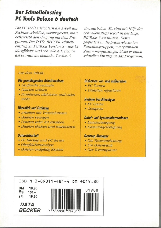 PC-TOOLS deluxe Version 6 deutsch, - Bild 3 von 3