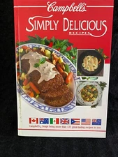 Campbell's Simply Delicious Recipes - 1992-HC- 125 Recipes w/Campbells Soup-SALE