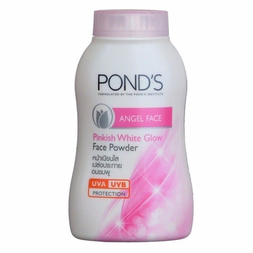 2 x 100 g Pond Angel Gesichtspuder Pinkish White Glow Talkum UVA UVB Schutz DHL exp - Bild 4 von 12