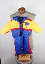 1980's Era Children's Bib Overall Snow Pants Set Climate Control Brand 12 mos.