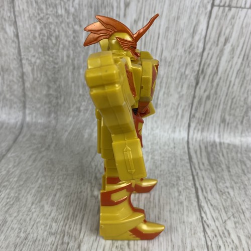 Bandai 2005 Power Rangers Mystic Force Saint Kaiser Unicorn Megazord Figure Gold - Picture 5 of 9