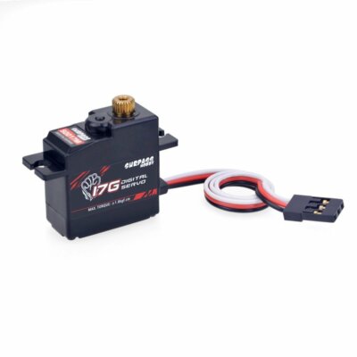 SURPASS 17g Metal Staeering Gear Servo for RC plane Robot 1/18 1/16 Truck Car