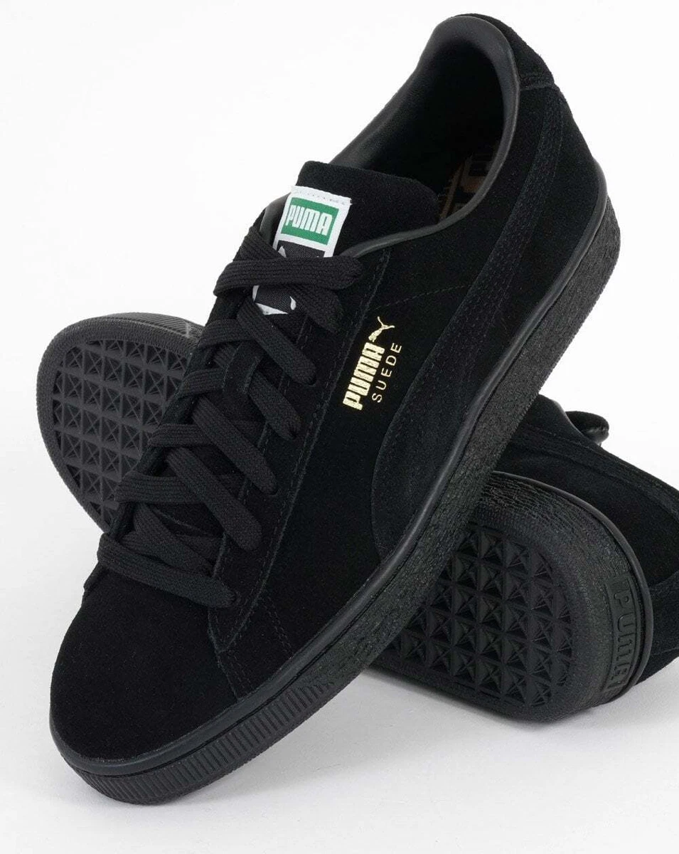 Recientemente césped bicapa Puma Suede Classic XXI Trainer Black | eBay