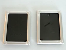 Lot of 2 Mini Picture Frames & 4x 3” PHOTO   5  x 4" FRAME VERY CUTE METALFRAME
