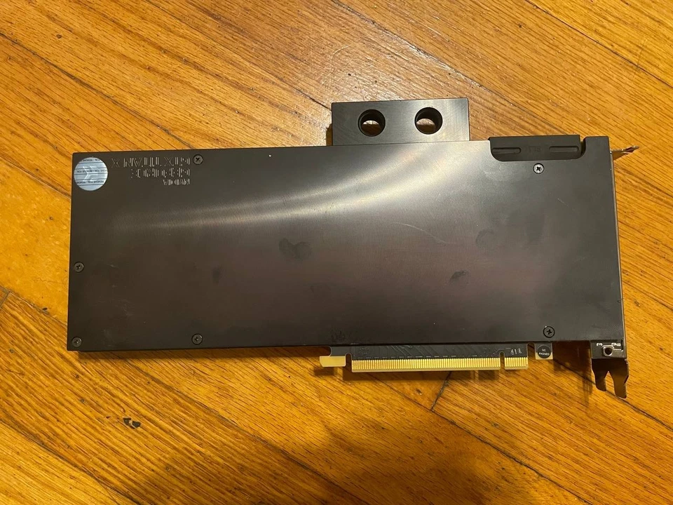 NVIDIA GeForce GTX TITAN X with EVGA Waterblock and Backplate - Image 3 of 4