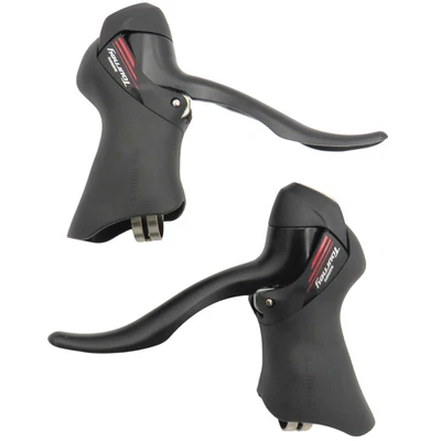 Shimano Tourney Shift/Brake Set ST-A070 STI Lever 2x7 Speed Mechanical Black -H - Image 1 of 4