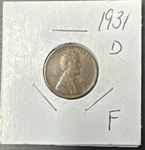 1931-D Lincoln Cent -- FINE