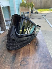 JT Proflex 8 OG Black With Smoke Lense / JT Logo And Double Strap. Dv8 soft ears