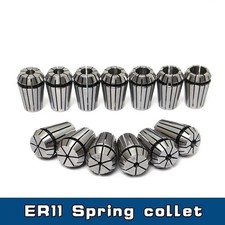 ER11 Spring Collet ER11-ER20 1-13MM 1/8-1/2 CNC Lathe Mill Engraving Chuck Tool