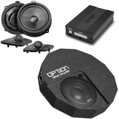 Système pour Hyundai i30 PD 2017–2020 Amplificateur DSP + Subwoofer + Enceintes - Photo 1/4