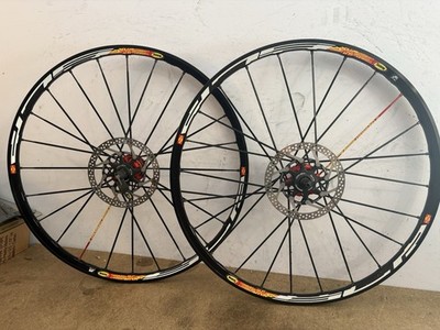 Mavic Crossmax SLR 26'' Disc Brake Wheels Tubeless Mountain Bike 160mm XTR Rotors