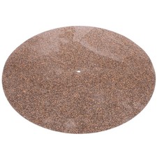 2 PCS Turntable Platter Mat Rubber Vinyl Record Accessories Slipmats for Player