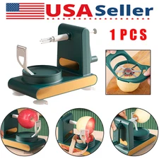 Hand Cranked Apple Potato Peeler Slicer Kit Fruit Cutter Processing Machine Tool