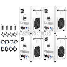 PAIDUN 4Pack 750W Cold Spark Machine Sparkler Stage Effect Firework Wedding Show