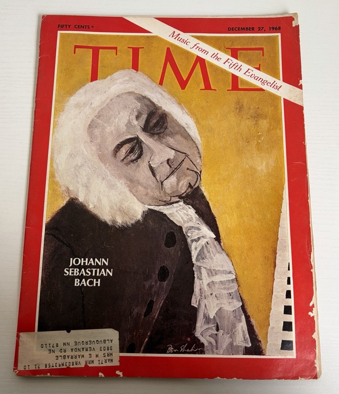 Vintage Time Magazine - December 27, 1968 - Vol. 92, No. 26