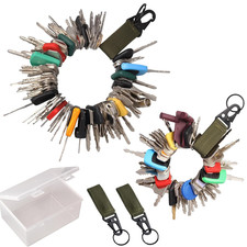 135PCS All-Inclusive Heavy Equipment Keys Master Set, Full Coverage Keys for J