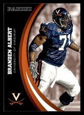 Branden Albert 2016 Panini Collegiate Card #42 Virginia Cavaliers