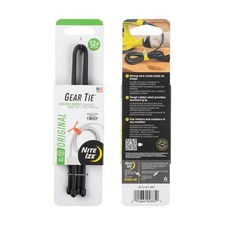 Nite Ize Gear Tie  Original Reusable Rubber Twist Tie  