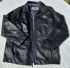 Wilson's Pelle Studio Leather Bomber Jacket/Vest Vintage Genuine Leather Size L