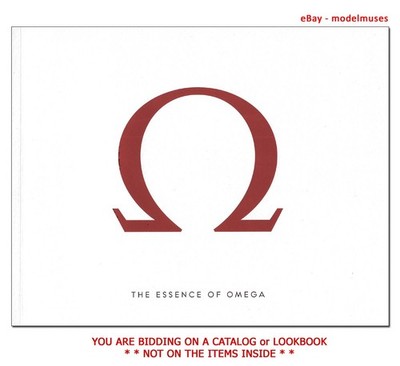 OMEGA Luxury Watch Softcover CATALOG 2019 - 110 Pages