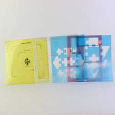 Lot of 5 Creative Memories Scrapbooking Stencils Templates Pre-Owned
