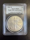 2006-W PCGS MS69 American Silver Eagle 1 oz. 20th Anniv.