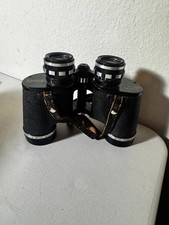Vintage Tasco 8x30 Extra Wide Angle Binoculars w/ Case Accessories