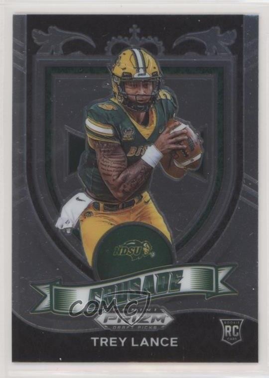 2021 Panini Prizm Draft Picks Crusade Trey Lance #164 0g8o