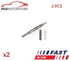 GLÜHKERZE GLÜHKERZEN FAST FT82726 2PCS P FÜR OPEL VIVARO,MOVANO 1.9L