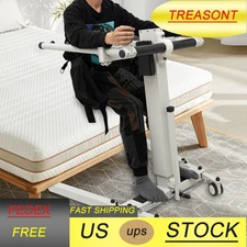 Adjustable Patient Lift Wheelchair Electric Transfer Chair Caregivers Elderly