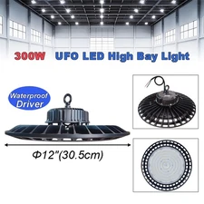 2-8Pack Led High Bay Light 300W Commercial Industrial Warehouse Factory Gym Shop