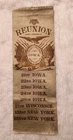 1888 Reunion GAR Grand Army of the Republic 22nd Iowa Association Ribbon
