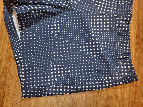 Spanx Sunshine Shorts 6” Dot Patch Midnight Navy / Women’s Medium - Picture 2 of 4