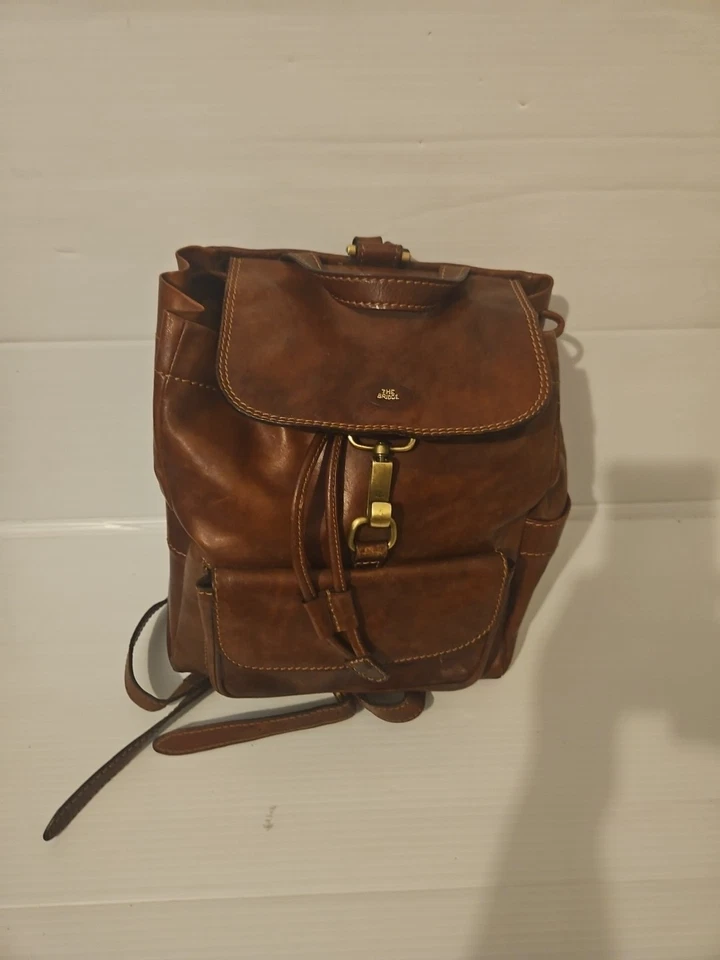 VG The Bridge Italy Genuine Leather Backpack - Image 4 of 4