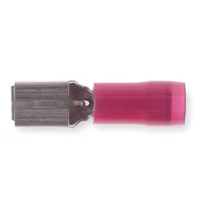 Sta-Kon Rad18-182 Female Disconnect, Red, 22 To 18 Awg, Pk100