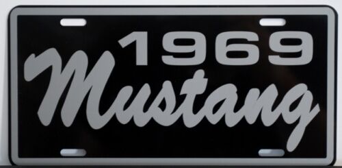1969 69 FORD MUSTANG LICENSE PLATE 302 351 CONVERTIBLE FASTBACK SHELBY GT MACH 1 - Photo 1 sur 1