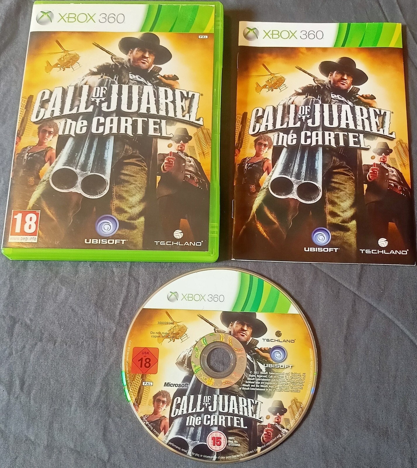 (X360-2) XBOX 360 Call of Juarez : The Cartel PAL FR COMPLET