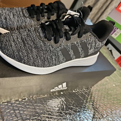 Size 8.5 - adidas Puremotion Black White Heathered for sale online
