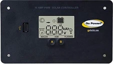 Go Power! 10 AMP 12V 10A Solar Charge Controller GP-PWM-10-FM *NEW*