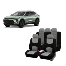 FOR ALL CHEVROLET GRAY CAR SEAT COVERS FULL SEAT 5-SEAT 9PCS