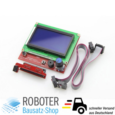 LCD 12864 RepRap Full Graphic Smart Controller für RAMPS 1.4 mit SD Card Reader