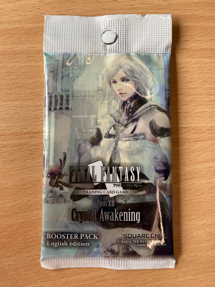 Final Fantasy TCG запечатанная коллекционная карточная игра пакеты