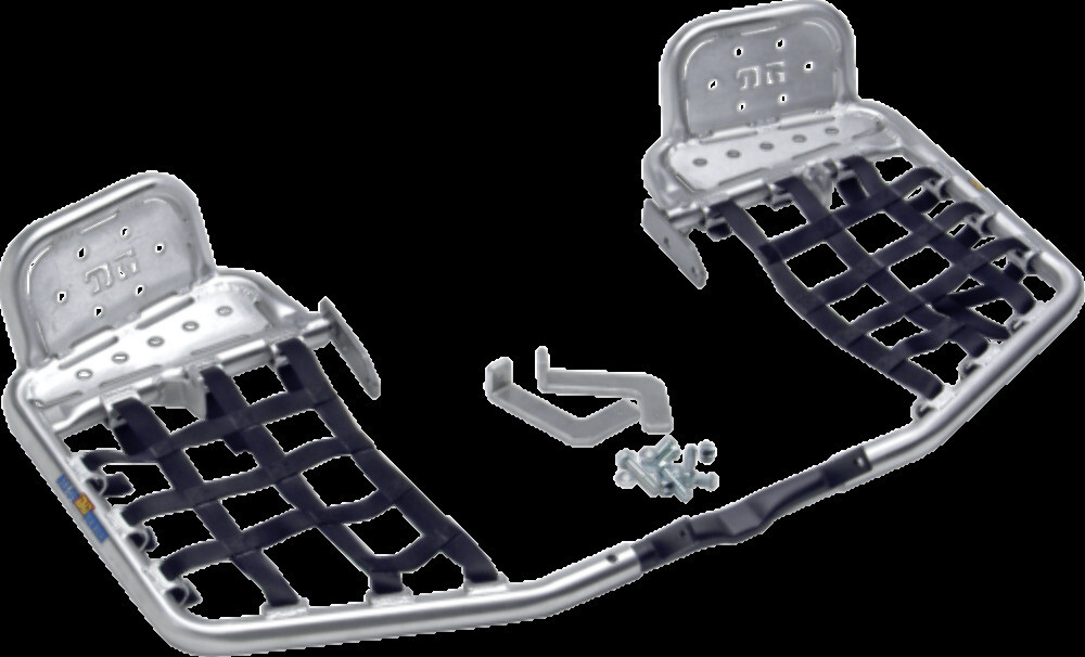 DG PERFORMANCE 607-6130 HEEL GUARD NERF BAR W/BLACK NET KAW/SUZ