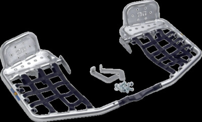 DG PERFORMANCE 607-6130 HEEL GUARD NERF BAR W/BLACK NET KAW/SUZ