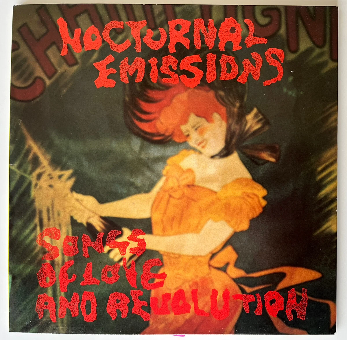Nocturnal Emissions Love + Revolution 1985 Sterile Records UK Lp